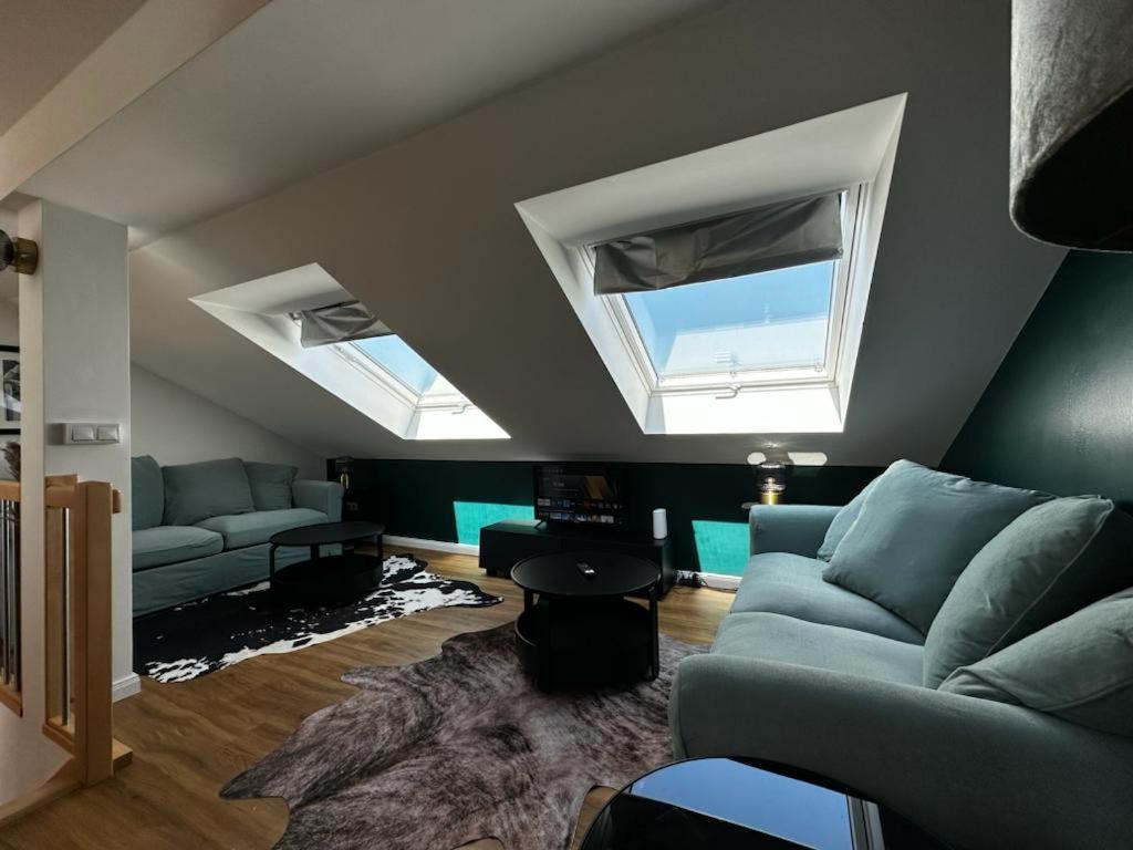 Nr 14 - Hochwertiges 3 Zimmer Maisonette Appartment Mit Grosszugigen Wohnbereich Und Balkon 라이프치히 외부 사진