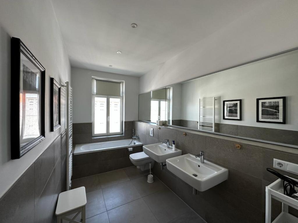 Nr 14 - Hochwertiges 3 Zimmer Maisonette Appartment Mit Grosszugigen Wohnbereich Und Balkon 라이프치히 외부 사진