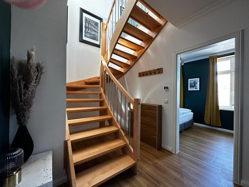 Nr 14 - Hochwertiges 3 Zimmer Maisonette Appartment Mit Grosszugigen Wohnbereich Und Balkon 라이프치히 외부 사진